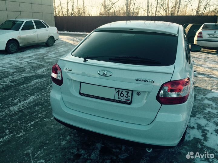 Спойлер-лип Лада Гранта, лифтбек, нижний