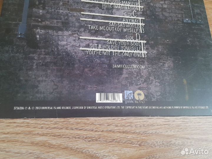 Винил Jamie Cullom Momentum