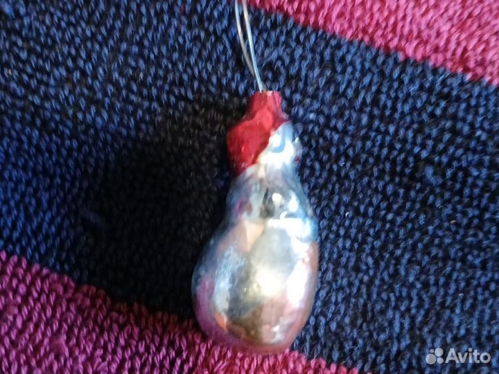 Елочные игрушки СССР стекло