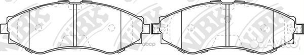 Колодки NiBK PN0374 PN0374 NiBK