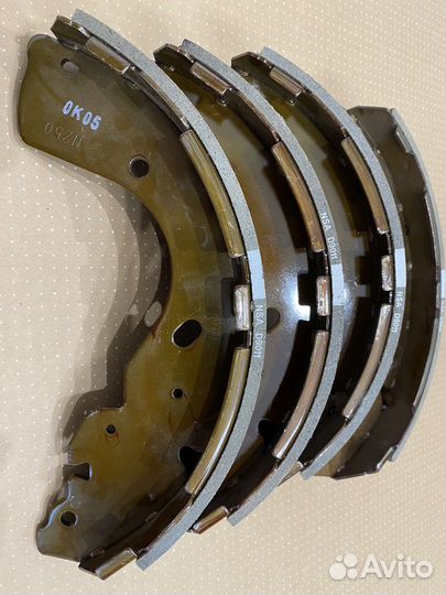 Тормозные колодки задние NSA D9011