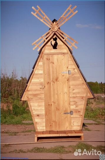 Дачный туалет с установкой SHP795