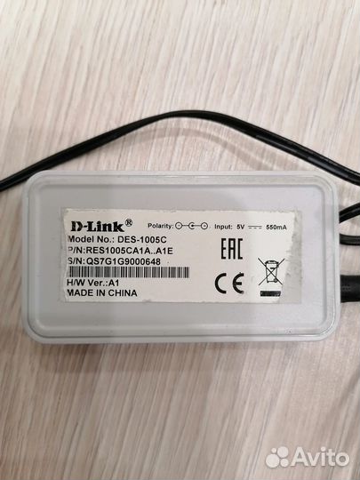 Коммутатор D-Link DES-1005C