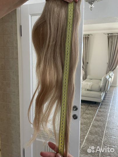 Волосы натуральные хвост
