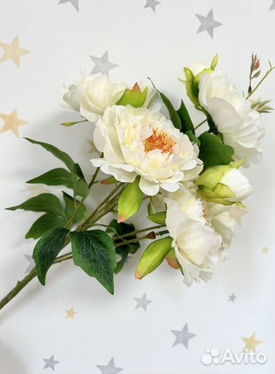 Искусственные цветы пионы