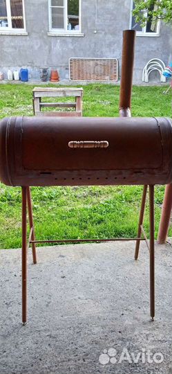 Мангал из газового баллона