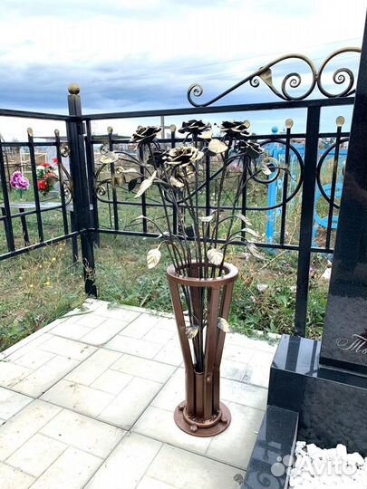 Роза ручной ковки