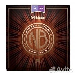 NB1152 Nickel Bronze 11-52 D'Addario струны для ак