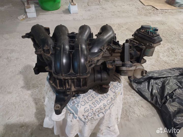 Впускной коллектор ford focus 2 1.8 2.0 в сборе
