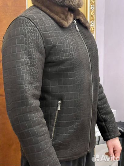 Дубленка мужская новая