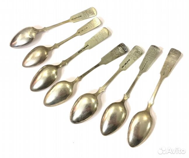 Ложки чайные орг. Шюцкор, наградные,серебро,1930-е