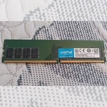 Оперативная память ddr4 8gb crucial 2666