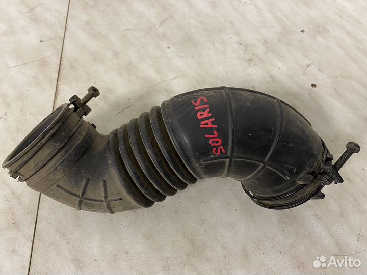 Патрубок воздушного фильтра Hyundai solaris