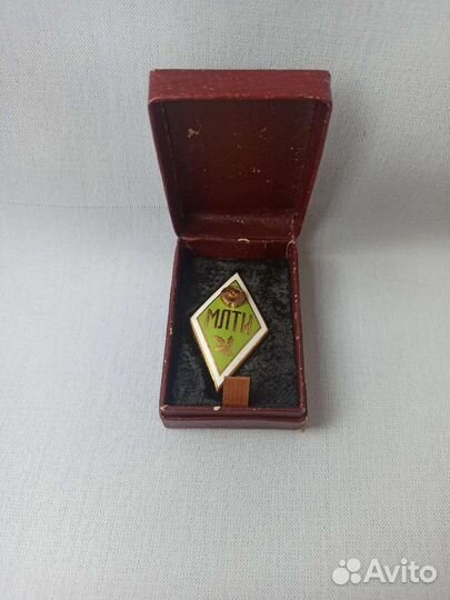 Значок Ромб млти СССР