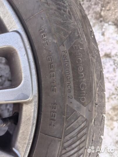 185/65 R15 goodyear EfficientGrip Performance 2 Лето Литые R15 pсd:4x100 ет:48 DIA:54.1