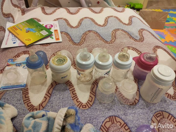Стерилизатор и молокоотсос avent +прокл для груди