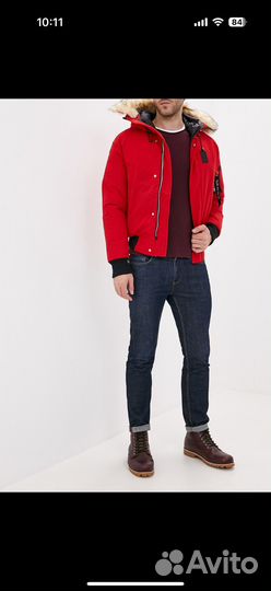 Пуховик Paragoose 50/52 красный