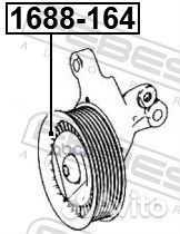 1688-164 ролик обводной MB GL/ML 164 06-12 168