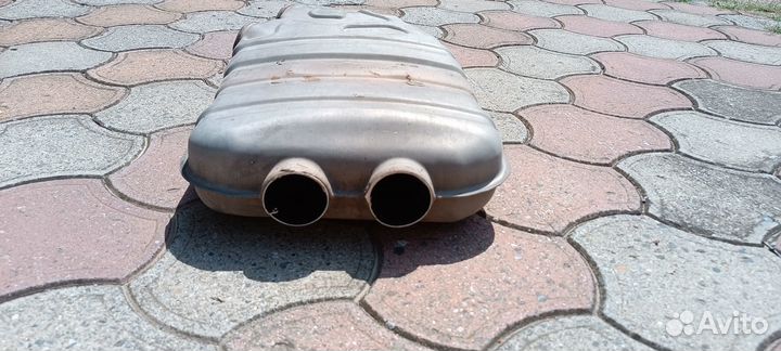 Задняя банка глушителя Ауди