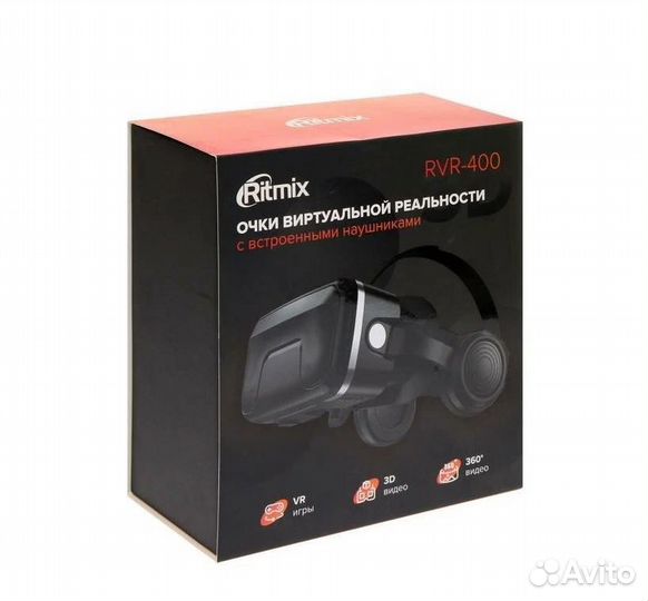Очки виртуальной реальности ritmix (RVR-400)
