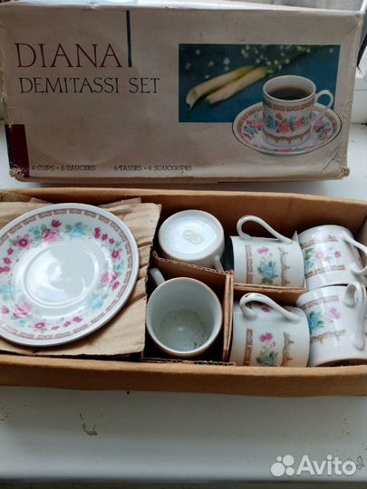 Китайский кофейный сервиз 1989 г