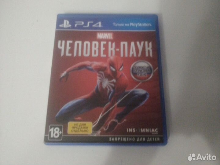 Марвел человек паук ps4