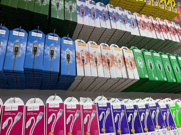 Кабель зарядный micro, type-c, lightning