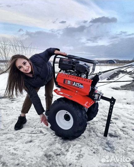 Мотоблок Brait мб5W ременной 7 л.с