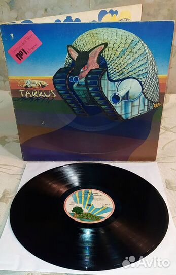 ELP Tarkus 1971 Оригинал Germany LP