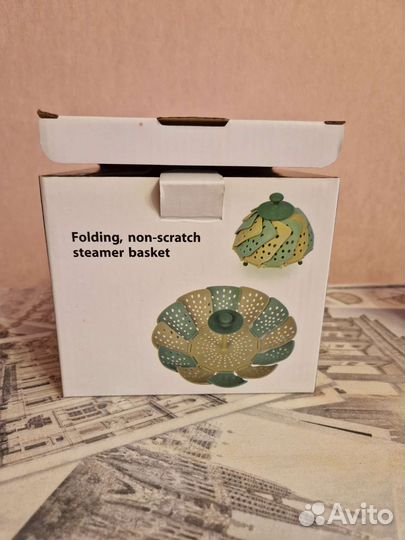 Пароварка складная новая