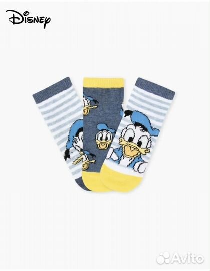Носки 3 пары Disney р.24-26