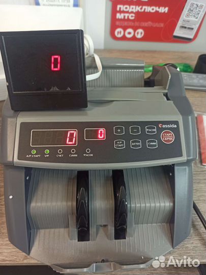 Счетчик банкнот Cassida 5550 uv