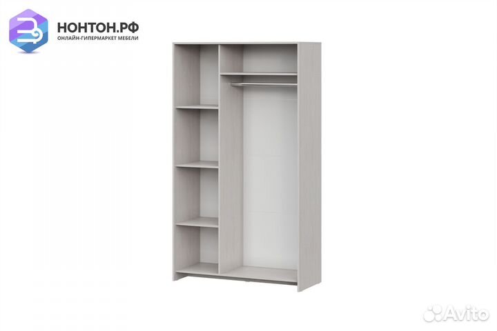 Шкаф трехстворчатый Глория ясень анкор светлый