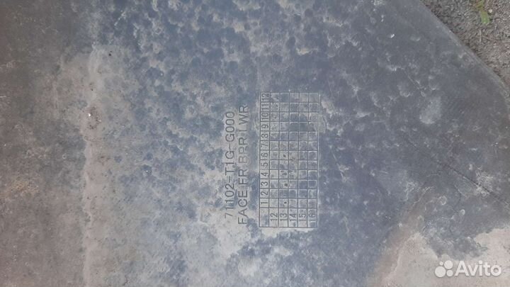 Нижняя часть бампера