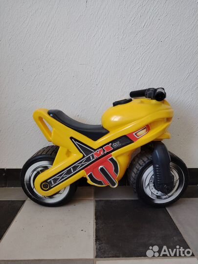 Детский мотоцикл беговел толокар