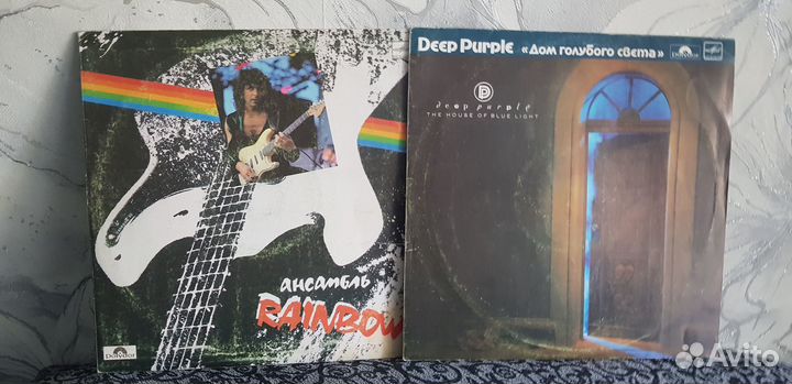 Виниловые пластинки Диппепл за 2штуки