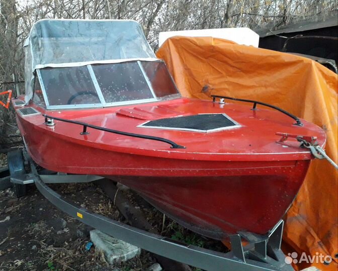 Амур-М 1978г., как новый, телега с птс(без мотора)