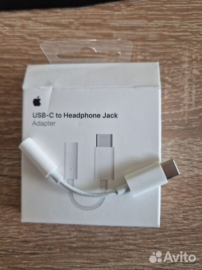 Переходник Apple USB-C to Headphone Jack adapter