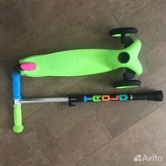 Самокат детский трехколесный trolo mini