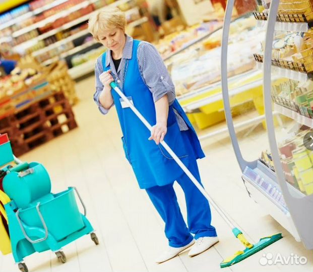 Уборщик ежедневные выплаты