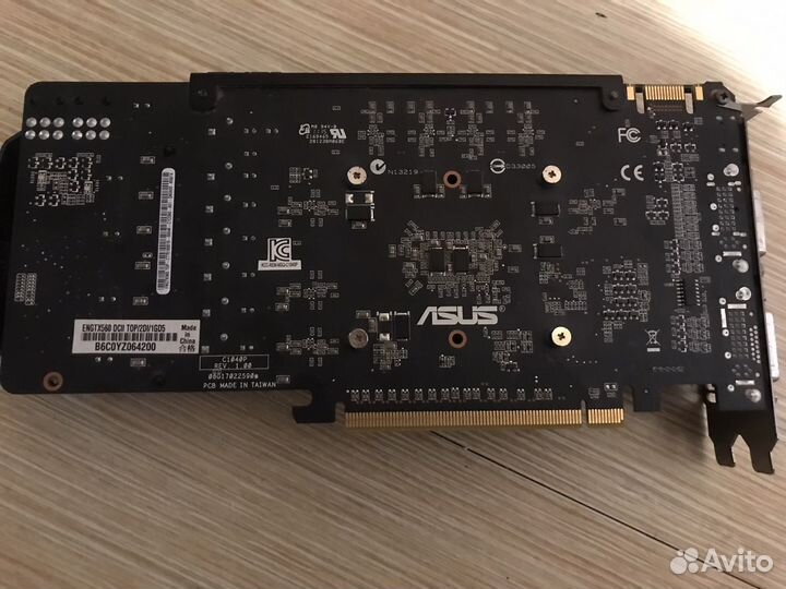 Видеокарта asus