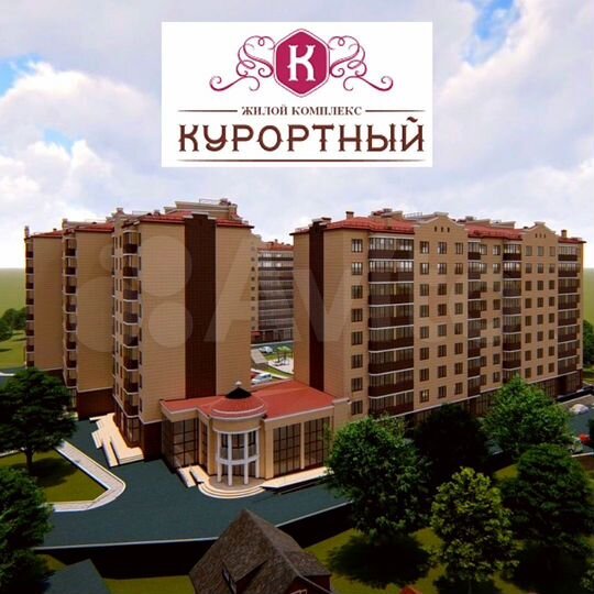 2-к. квартира, 71 м², 6/9 эт.