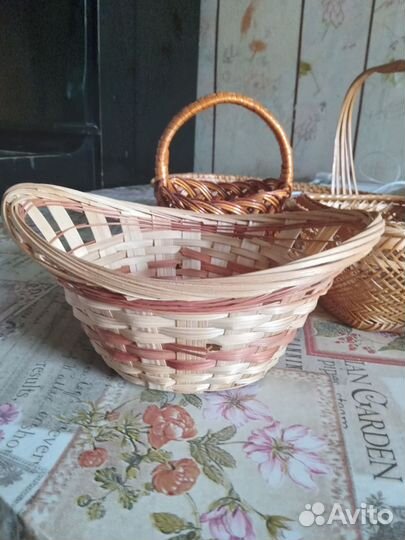 Вазочки и корзиночки из лозы