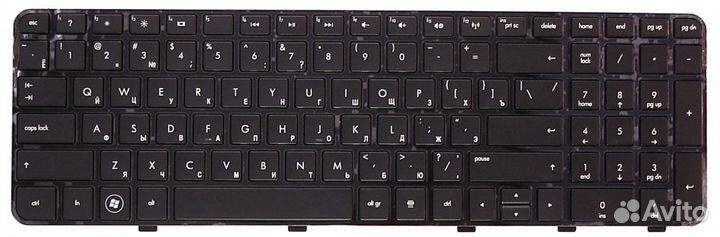 Клавиатура HP Pavilion dv6-6053er черная OEM