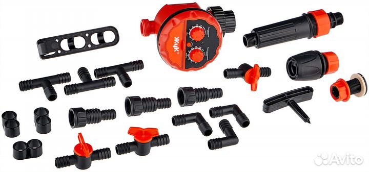 Капельный полив от емкости на 60 растений автомат