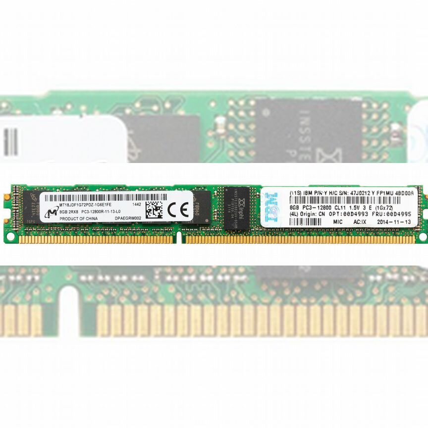 [00D4993] Оперативная Память Ibm 8gb 00d4993