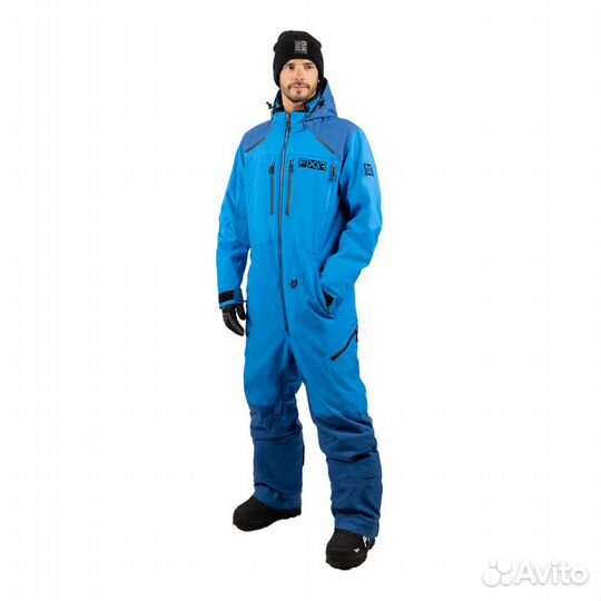 Комбинезон FXR Ridge без утеплителя Blue/Dark Blue