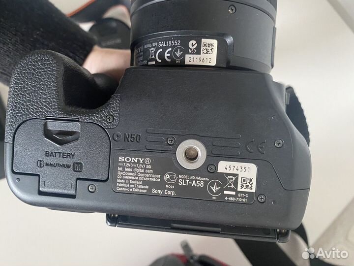 Зеркальный фотоаппарат sony a58