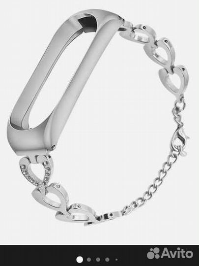 Браслет металлический для mi band 4