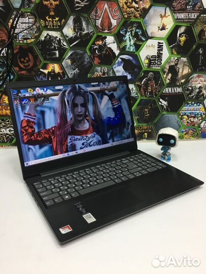 Lenovo 15.6 AMD A6/8Gb/Radeon530 2Gb/SSD 256Gb